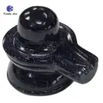 semi precious black stone shivling
