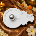 Pure Parad shivling with Makrana White jalehari Yoni - Image 2