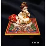 Laddu Gopal Marble Handicraft Set