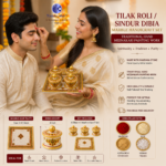 Tilak Roli Sindoor Dibia Marble Set of 4 – 9x9 Inch Pure Makrana Marble Handcrafted Sindurdani with Meenakari Work | Puja Kumkum Box Set for Home Temple - Image 2