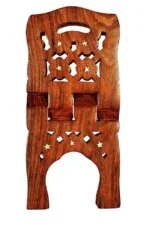 Sheesham Wood Vyas Rehal (Wooden Holy Book Stand) - Image 2