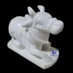 Makrana White Nandi Medium Sizes"