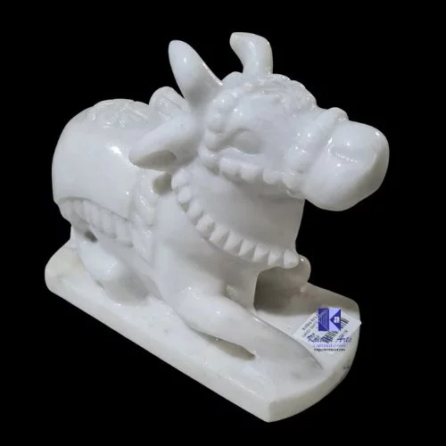 Makrana White Nandi Medium Sizes" - Image 1