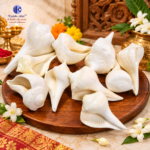 Dakshinavarti Natural Shankh Small Sizes – Original Mini Dakshinavarti Conch for Mahalaxmi Pooja, Diwali & Navratri - Image 2