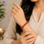 Lab Certified Carnelian Quartz Bracelet | Natural Healing Crystal Bracelet for Men & Women - Image 3