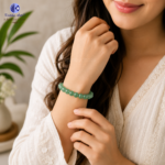 Green Jade 8mm Quartz Bracelet | Lab Certified Natural Healing Crystal Bracelet for Men & Women - Image 4