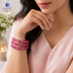 Pink Onyx Quartz Bracelet - Image 2