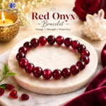 Red Onyx Quartz Bracelet