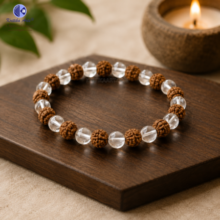 Rudraksh Sphatik Bracelet