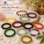 Pink Onyx Quartz Bracelet - Image 4