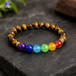 Tiger Eye Onyx Quartz Bracelet - Image 3