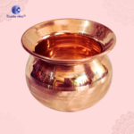 First Grade Copper Designer Puja Lota (Big Mouth) | Kalash Lota for Coconut Setup, Hawan & Jaap | Premium Finish (4 Inch) - Image 4