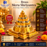 Meru Shree Yantra Gold Plated | Mahalaxmi Meru Shri Yantra for Home, Office & Mandir | Vastu & Prosperity Pyramid | 3 Inch Spiritual Brass Yantra - Image 4