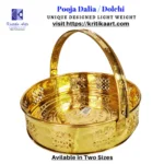 ,Dolchi / Dalia Metal Flower Basket with Handle - Image 4