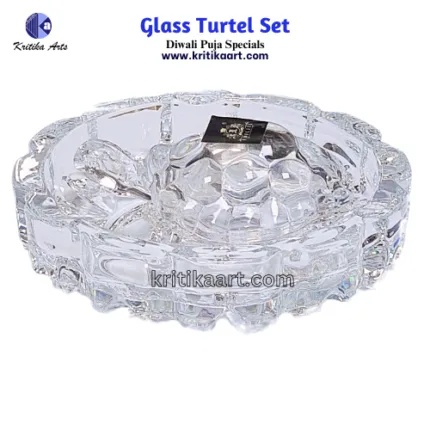 pure crystal glass turtle