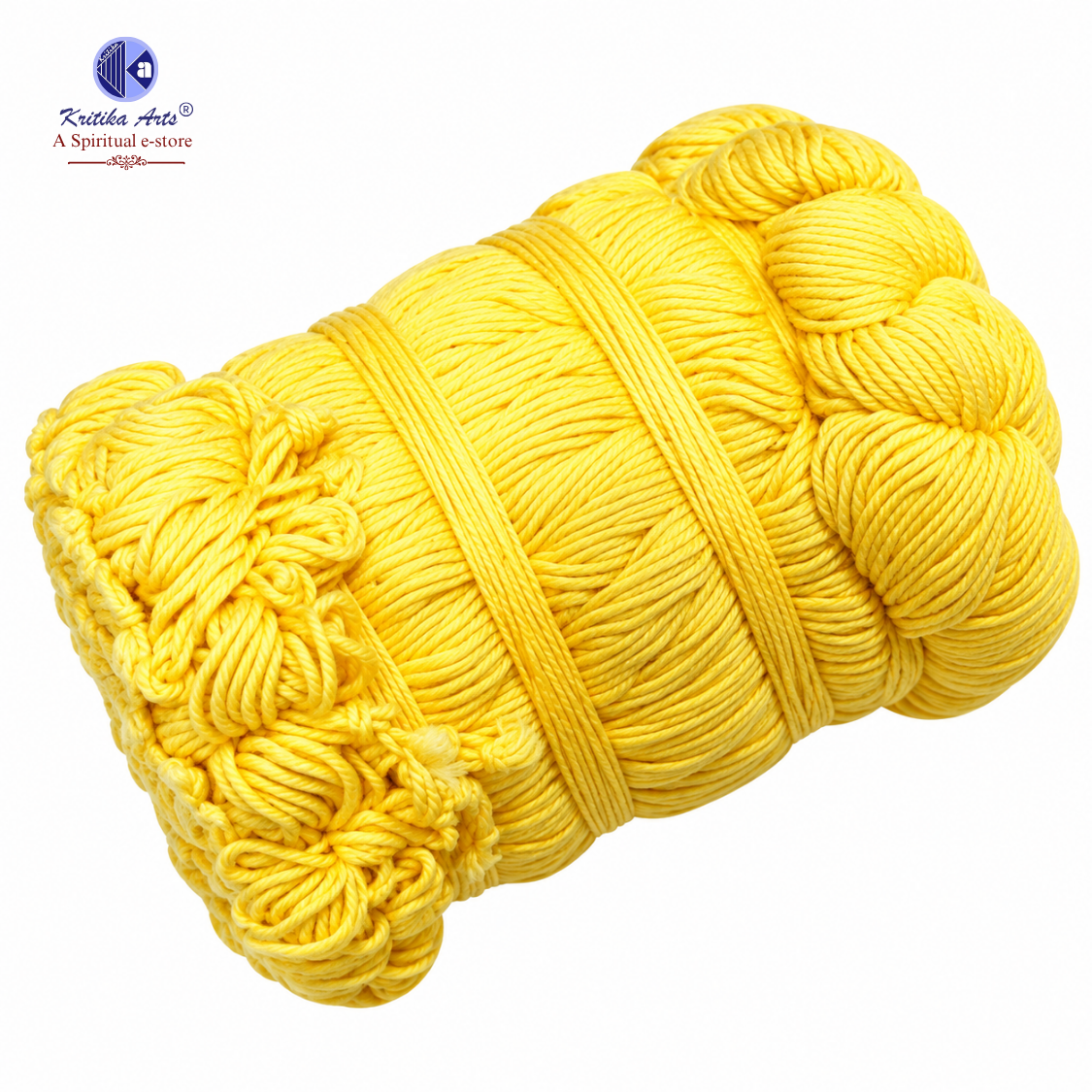 Yagyopaveet Yellow / Pila Janeu / Yellow Cotton Thread Yagyopaveet Yellow / Pila Janeu / Yellow Cotton Thread