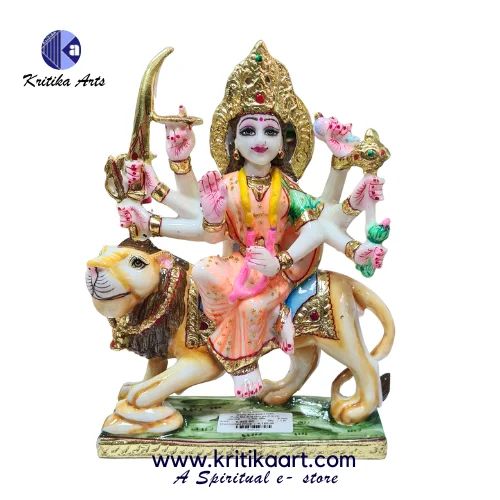 Maa Durga Idol Sculpture (9 Inch)