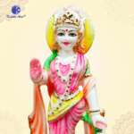 Small Ram Darbar Idol Set 9 Inch – Sri Ram, Sita, Laxman & Hanuman Murti | Premium Polyresin Hand Painted Ram Darbar for Home Temple & Gifting - Image 3