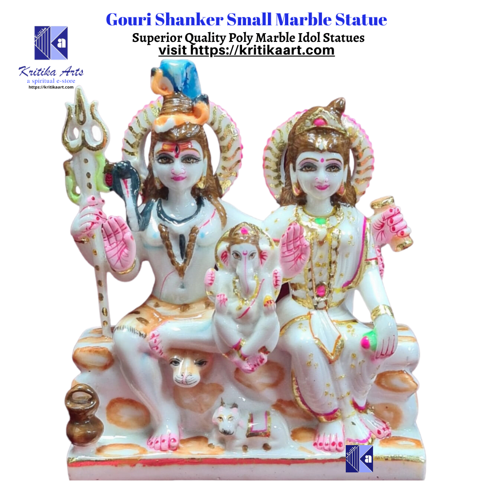 Gouri Shanker Ganesh Super Fine Quality 9 inch” - kritikaart.com