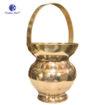Sadhu Kamandal – Heavy Brass (Kansa) Gangajali Kamandal - Image 3