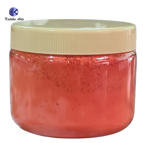 Orange Sindoor for Hanuman Ji | Dwaldies Bandan Peela Sindoor 500gm | Hanuman Chola Sindoor - Image 3