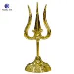 ,*Lord Shiva Trishul Small Sizes I Pure Gold Finish I Electroplated - Image 5