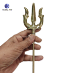 ,Pure Solid Brass Trishul – Handcrafted Trident of Lord Shiva - Image 3