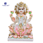 Poly Marble Ganesh Laxmi Saraswati Idol Set – 9 inch | Kritika Arts - Image 3