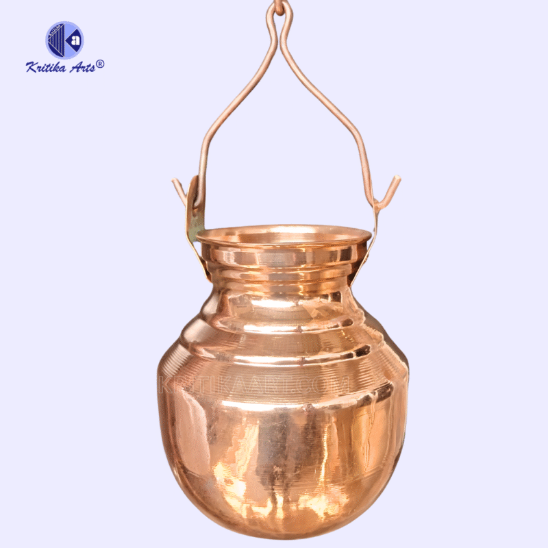 &ldquo;Pure copper Shivling Jaldhara Lota 3 litre &ndash; Abhishek Lota for Rudrabhishek by Kritika Arts&rdquo;