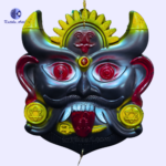 Nazar Battu Hanging Mask for Evil Eye Protection – Nazar Kavach Rahu Kavach Drishti Bommai Mask for Home and Shop