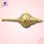 2 Feet Pure Brass Hanuman Ji Gada | 23 Inch Heavy Bajrangbali Gada | Temple & Murti Pooja Item - Image 4