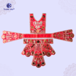 ,*Shree Hanuman Ji Langot | Hanuman Poshak Chola for 9 inch to 48 inch Murti | Jari Gota & Stone Work | New Arrival - Image 3