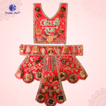 ,*Shree Hanuman Ji Langot | Hanuman Poshak Chola for 9 inch to 48 inch Murti | Jari Gota & Stone Work | New Arrival - Image 2
