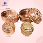pooja accessories copper container