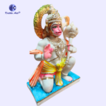 Kritika Arts® | Baithe Hanuman Ji — Aashirvad Mudra Idol - Image 4