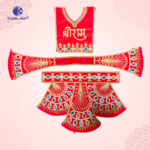 Hanuman Ji Poshak / Langot for 2–60 Inch Murti | Latest Designs | Jari Gota & Stone Work Collection - Image 3