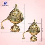 brass dhoop dani loban burner