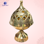 Brass Dhoop Dani | Loban Incense Burner | Dhuni Dhoop Holder | 4.5 & 6 Inch Sizes | Premium Brass - Image 4