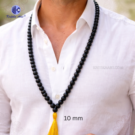 ebony wood mala 108 beads