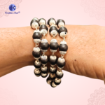 ,*Original Karungali Mala 8mm (54 Beads) with Silver Caps | Certified Ebony Wood Mala Necklace for Protection, Meditation & Healing Energy - Image 2