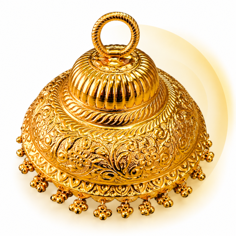 gold plated jumbo chatra