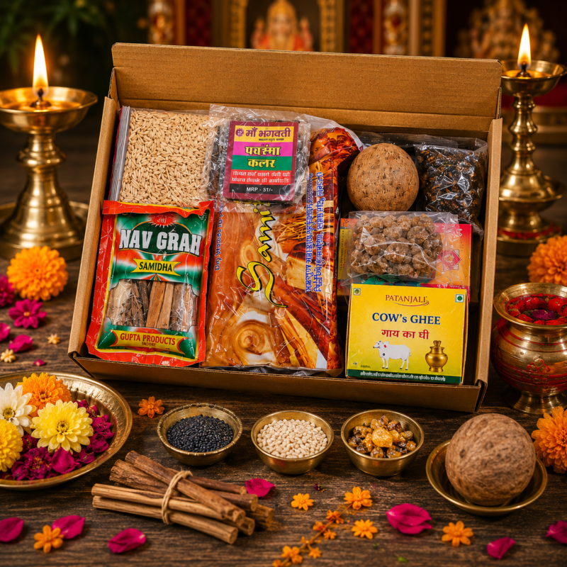 Complete Sampurn Hawan Samagri Kit