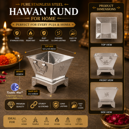Stainless Steel Hawan Kund