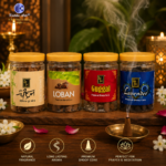 Zed Black Premium Dry Dhoop Cone Combo Pack Set of 4