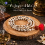 Vaijanti Mala Original 100+1 Rudraksh Beads | Vyjayanthi Mala for Vishnu & Krishna Jaap | Sacred Puja & Chanting Mala - Image 4