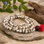 Vaijanti Mala Original 100+1 Rudraksh Beads | Vyjayanthi Mala for Vishnu & Krishna Jaap | Sacred Puja & Chanting Mala - Image 3
