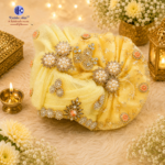 addu Gopal Poshak Pagdi Set Big Size (13-15 No.) | Premium Handcrafted Kanha Ji Dress with Pagdi | 20 Inch Diameter | Available in 3 Colors - Image 7