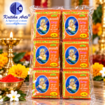 First Grade Hanuman Ji Bandan Orange Sindoor Bulk Pack of 50 packets, premium orange sindoor for Hanuman worship, temple pooja, Hanuman Chola Seva, and religious rituals
