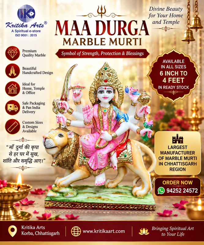 Navratri Special: Bring Home Divine Blessings with Premium Marble Maa Durga Murtis 2 d35d66fc 3ce1 4617 a214 04525d0423f5 1