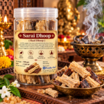 Sarayi Dhoop / Raal Dhoop (Natural Resin) 200gm PET Jar Pack – Pure Natural Resin for Pooja, Havan, Navratri & Temple Rituals - Image 3